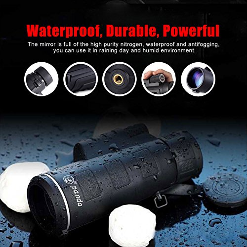 Travel Gadget Animal Seeing Monocular One Hand Operate Discovery Camping Outdoor Accessories Jungle Learning Equipment Nature Bird Life Seeing Support Day, Night NTR46 - Thumbnail 5