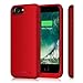 iPhone 7 Battery Case & iPhone 8 Battery Case | iPosible 4500mAh Ultra Slim Extended Battery Backup Case Charger Pack Power Bank for iPhone 7 8（4.7 inch）- Red