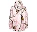 Realtree Storm Seeker AP Pink Camo Zip Up Hoodie Rain Jacket Size Sm/Med or L/XL
