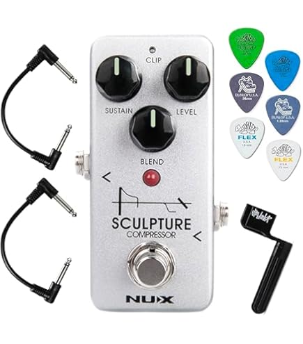 Amazon.com: NUX Masamune Guitar Analog Compressor and Booster