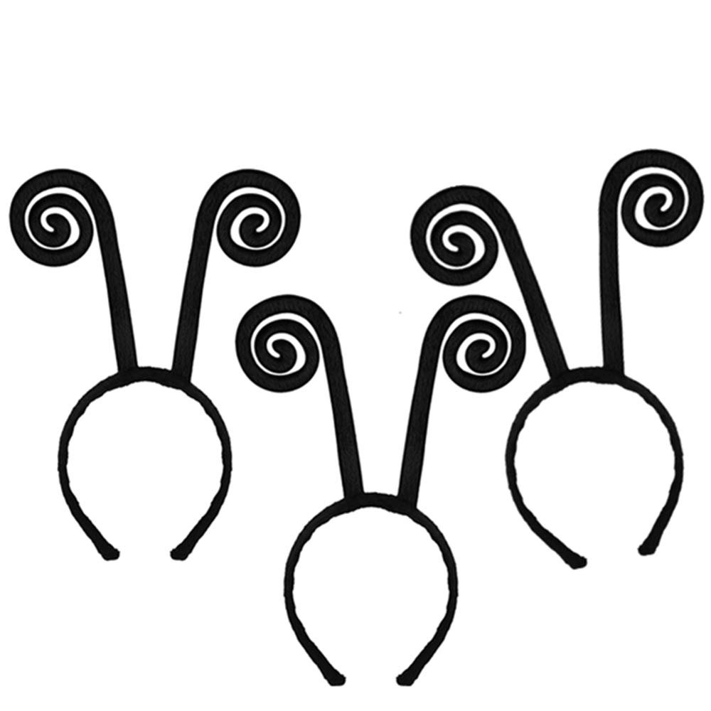 3 Pcs Hairband Halloween Party Hair Accessories Butterfly Shape Headdress for Decoration