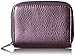 Buxton womens Pebble Wizard Wallet, Purple, One Size US