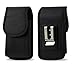 Agoz Case Cell Phone Belt Clip Holder for iPhone 16 Pro, 15, iPhone 14 Pro, 14, 13 Pro, 12 Pro, 11 Pro, iPhone SE 2022 2020, Rugged Holster (Fits w/Otterbox, Spigen, Battery Cover) 6.1