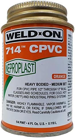 Plumbing Weldon Plastic Pvc Pipe Glue 714 Size 118 Ml Price In Saudi Arabia Amazon Saudi Arabia Kanbkam