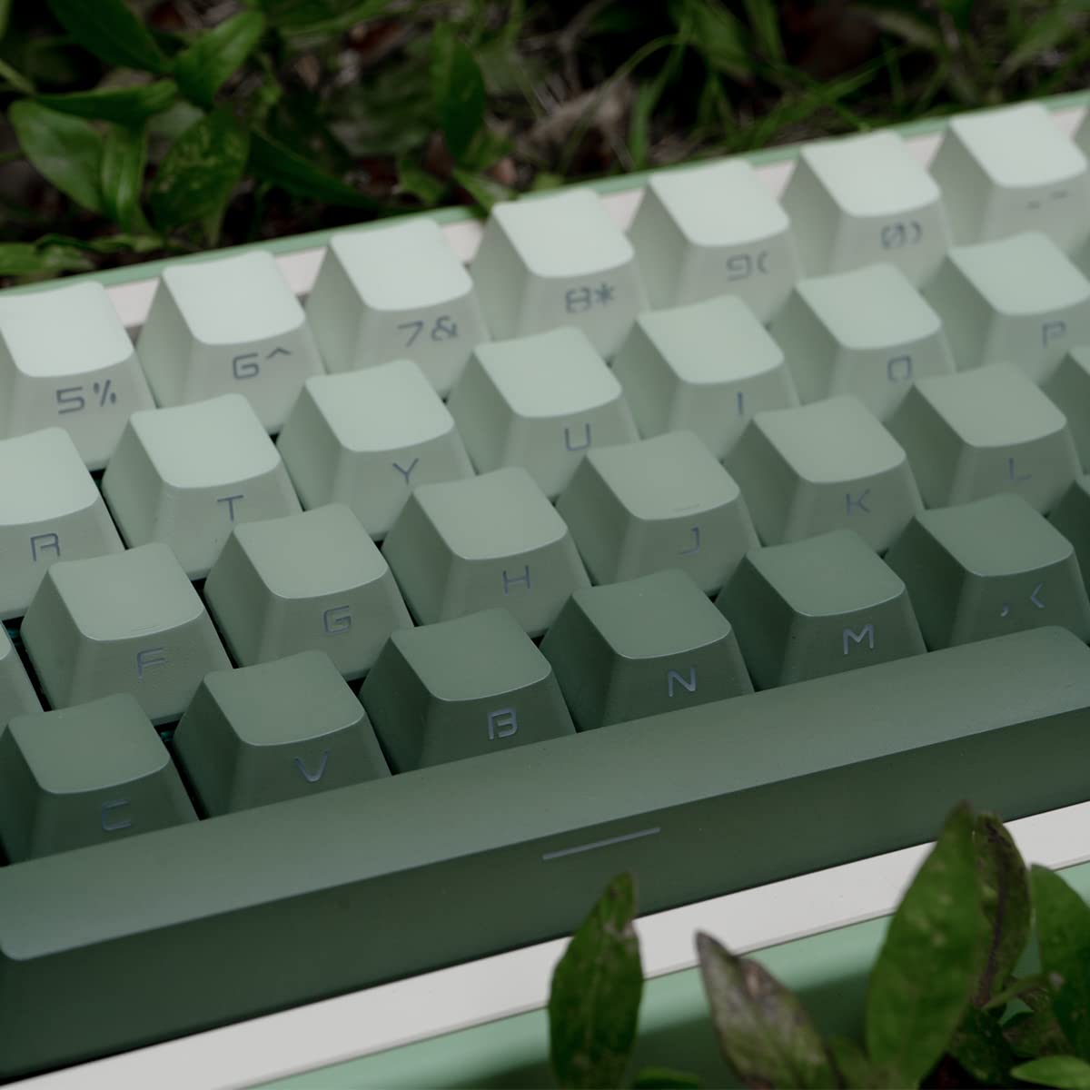 Mua PBT Doubleshot Keycaps Gradient Green Backlit OEM Profile Keycaps ...