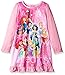 Disney Girls’ Big Princess Nightgown, Multi-Pink, 4