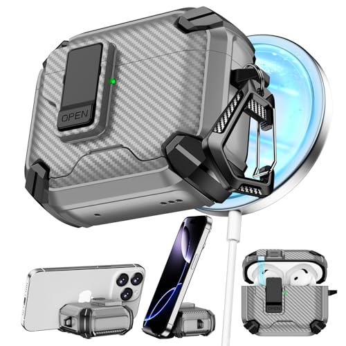 AirPods 4 Case Carbon Fiber Texture
