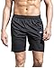 1994Fashion Men's Running Shorts Gym Athletic Shorts with Pockets Quick Dry 7”for Sports,Trainning,Workout