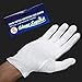 12 Pairs (24 Gloves) - Gloves Legend 100% Cotton White Gloves For Work Safety Jewelry Coin Silver Inspection For Men - Size XL