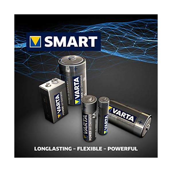 VARTA Batterien AAA, 40 Stück, Power on Demand, Alkaline, 1,5V, Vorratspack in umweltschonender Verpackung, ideal für Computerzubehör, Smart Home Geräte – Bild 6