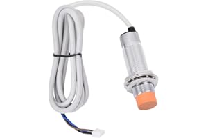 DIYEENI Inductive Proximity Switch, LJ18A3-8-Z/BX DC 6-36V 3-Wire Inductive Proximity Sensor Switch, Inductive Sensor Detection Switch for 3D Printer
