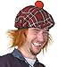 Scottish Collection - ADULTS - See You Jimmy' Hat - Tartan Tammy - Tam O Shanter