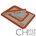 ChefChoice Silicone Baking Mat with Measurements – Set of 2 Non-Slip & Non-Sticky Baking Mats – Food Safe Silicone with Fibreglass – Easy Storage – Versatile – Be it Baking