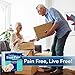 Topricin Foot Pain Relief Therapy Cream (4 oz) Fast Acting Pain Relieving Rub
