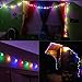 LE Globe String Lights, Plug in Twinkle Light, 33ft 100 LEDs, RGBY Multicolor, 8 Modes, Indoor Outdoor Decorative Fairy Lights for Party, Patio, Gazebo, Room, Festival Decor and More