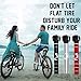 FunFitness Micro Bike Pump with Puncture Repair Kit & Glueless Bike Tire Patch - Mini Yet High Pressure Portable Bicycle Pump - Designed for Cycling Presta & Schrader Valve & Tube & Exercise Ball