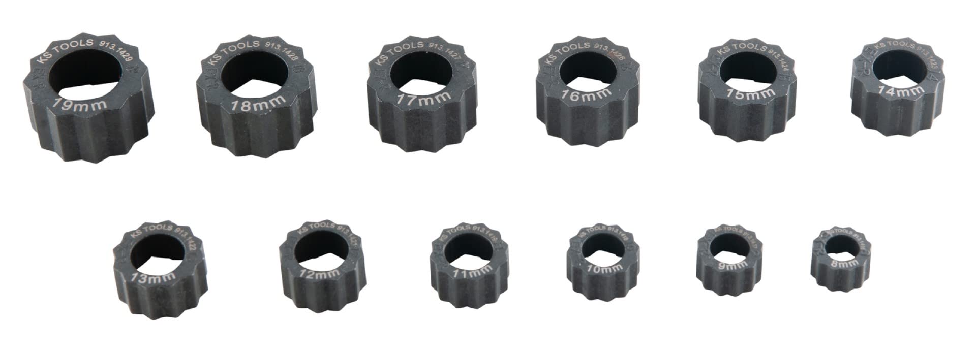 KS Tools 913.1415 Special Nut Extractor Set 12 Pieces