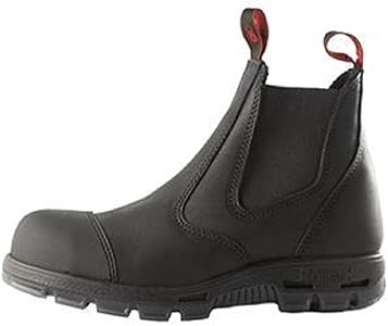 slip on steel cap boots