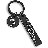 Drive Safe Keychain I Love You I Need You Here With Me Keychain Gifts for Boyfriend Husband Dad