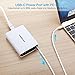 USB C Wall charger, Poweradd 52W 4-Port USB Desktop Charging Adapter, 30W Power Delivery(PD) for for iPhone X / 8 / 8 Plus, Nexus 5X / 6P, LG G5, Pixel C, Samsung W700, MacBook 2015 / 2016 and More
