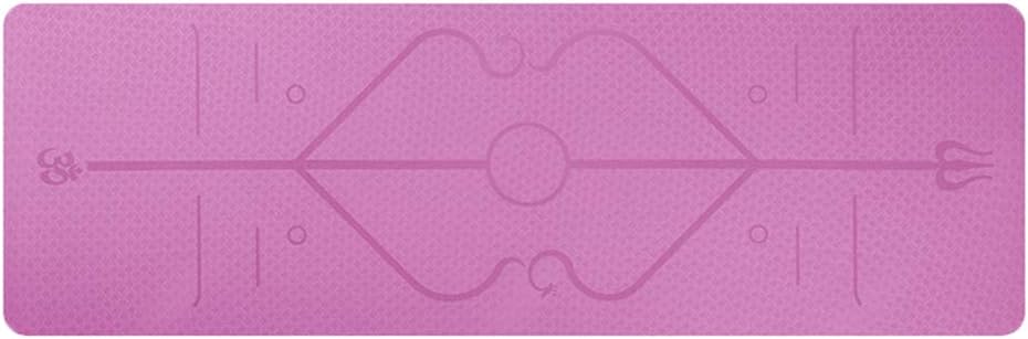 PowerLife 6mm Thick Yoga Mat Non Slip Exercise Mat Fitness Mats with Bag for Women and Men Home Workout Pilates Gym Training
