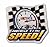 Nascar Need the Speed Cake Topper