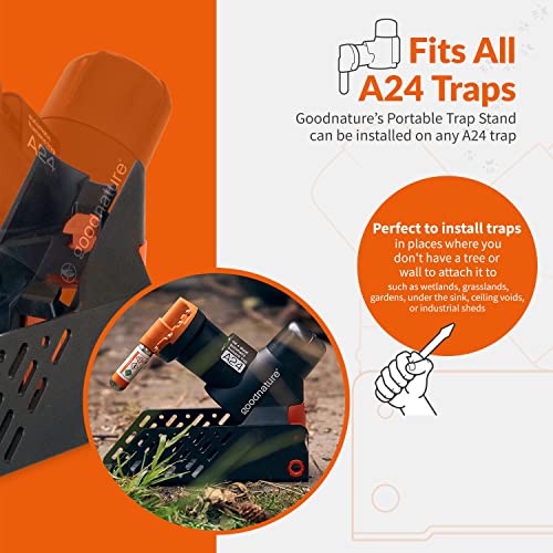 Goodnature Portable Trap Stand, Mobile Trap Stand For A24 Rat & Mouse