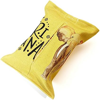 TISZJHU Cloth Cotton Linen Tissue Cute Cartoon Paper Box Tissue Bag Living Room Tableware Tissue Box Tissue Bag Tissue Box,Elephant