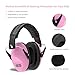 Dr.meter Noise Cancelling Headphones for Kids: EM100 SNR27.4 Kids Ear Protection Earmuffs with Adjustable Headband, Ear Muffs for Noise Reduction in Monster Jam, Concert, Firework, Mowing, Pink