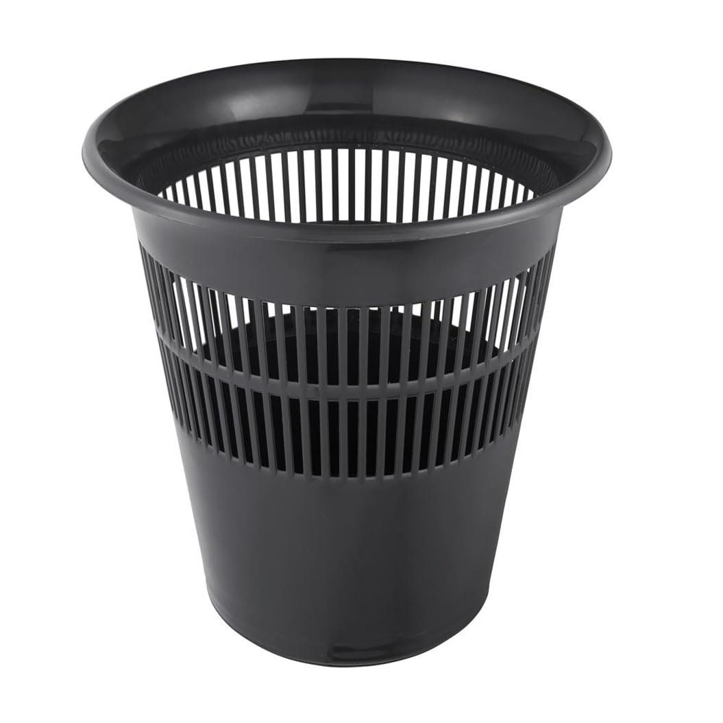 Keeeper Wastepaper Bin, Round, 11.5 Litre, Ø 29 x 31 cm, Graphite