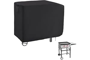 Guisong Flat Top Grill Cover for Royal Gourmet 2 Burner Griddle, 38 Inches Waterproof Cover for Outdoor Griddle/Propane Griddles/Gas Griddles/Flat Grill-38 x 24 x 33.8 Inch
