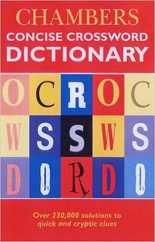 Chambers Concise Crossword Dictionary Amazon Co Uk Chambers 9780550100900 Books Chambers Concise Crossword Dictionary Amazon Co Uk Chambers 9780550100900 Books