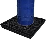 The Lean Centre 4 Drum Waste Oil Spill Pallet Low Profile Collection Drum Bund view 1