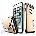 Spigen Slim Armor iPhone Case with Kickstand and Air Cushion Technology Hybrid Drop Protection for Apple iPhone 7 / 8 - Champagne Gold