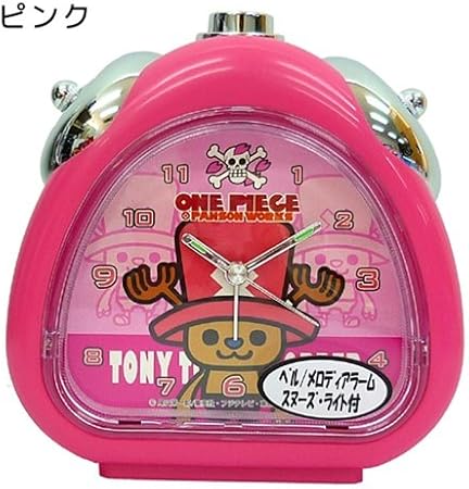 Amazon ワンピース Pansonworks 三角ledアラームクロック ピンク チョッパー アニメキャラクターグッズ 目覚まし時計 通販 おもちゃ おもちゃ