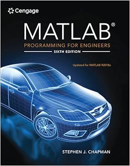 MATLAB Programming for Engineers: Chapman, Stephen J.: 9780357030394 ...