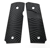 EXEL 1911 Slim G10 Grips, Compact/Officer, Big Scoop, 3/16 Thin, Sunburst Texture, These Grips Only Work with Short Bushings, Cool Hand Brand