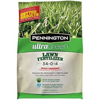 Amazon.com : Pennington Ultragreen Lawn Fertilizer 34-0-4 5M, 12 lb