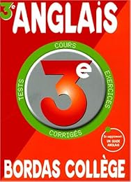 Anglais, 3e