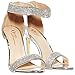 shoewhatever Olivia Jaymes Women's Stiletto High Heel Sandals with Rhinestone Ankle Strap Open Toe Dress Party Formal Pump Shoes