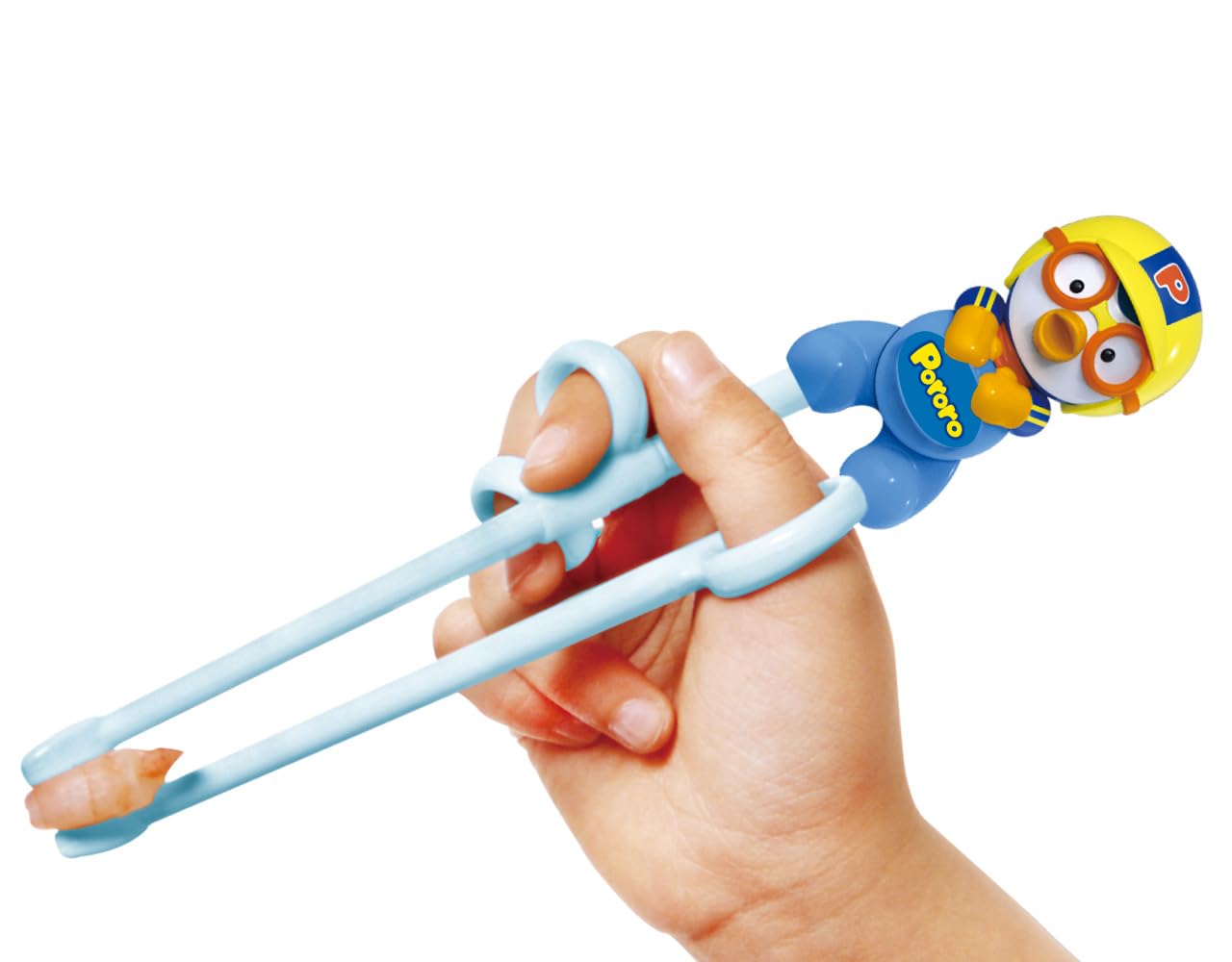 Edison Friends Pororo Penguin Training Chopsticks, Starter, Beginner, Right Hand (Made in Korea)