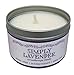 Our Own Candle Company Soy Wax Aromatherapy Candle, Simply Lavender, 6.5 Ounce