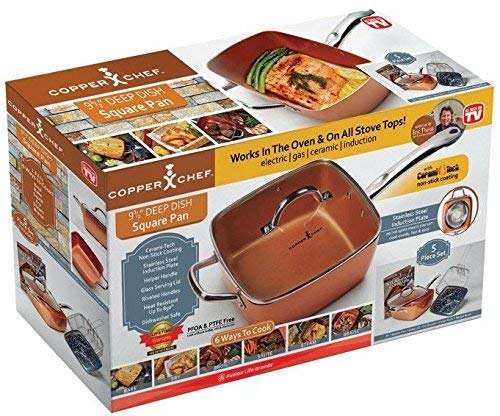 Copper Chef KC15053-04000 Cookware Set 5, 5 Pieces, Copper (Certified Refurbished) - Thumbnail 7
