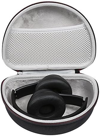 Shucase Protective Case for Beats by Dr. Dre Solo 3 Wireless Headphones / Solo2 On-Ear Black