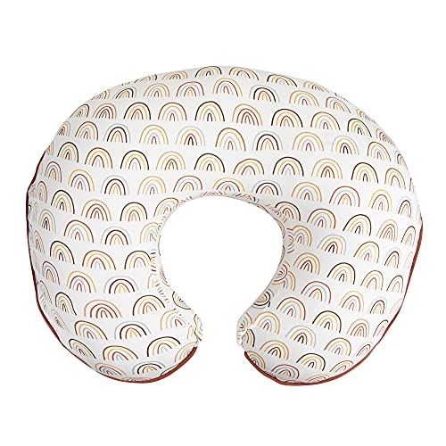 Boppy Organic Original Support Cover, FKA Nursing Pillow Cover, Spice Rainbows, 100% Organic Cotton Jersey Cover Fits…