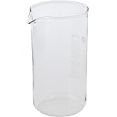 Bodum 12oz Spare Carafe for French Press, High-Heat Borosilicate Glass