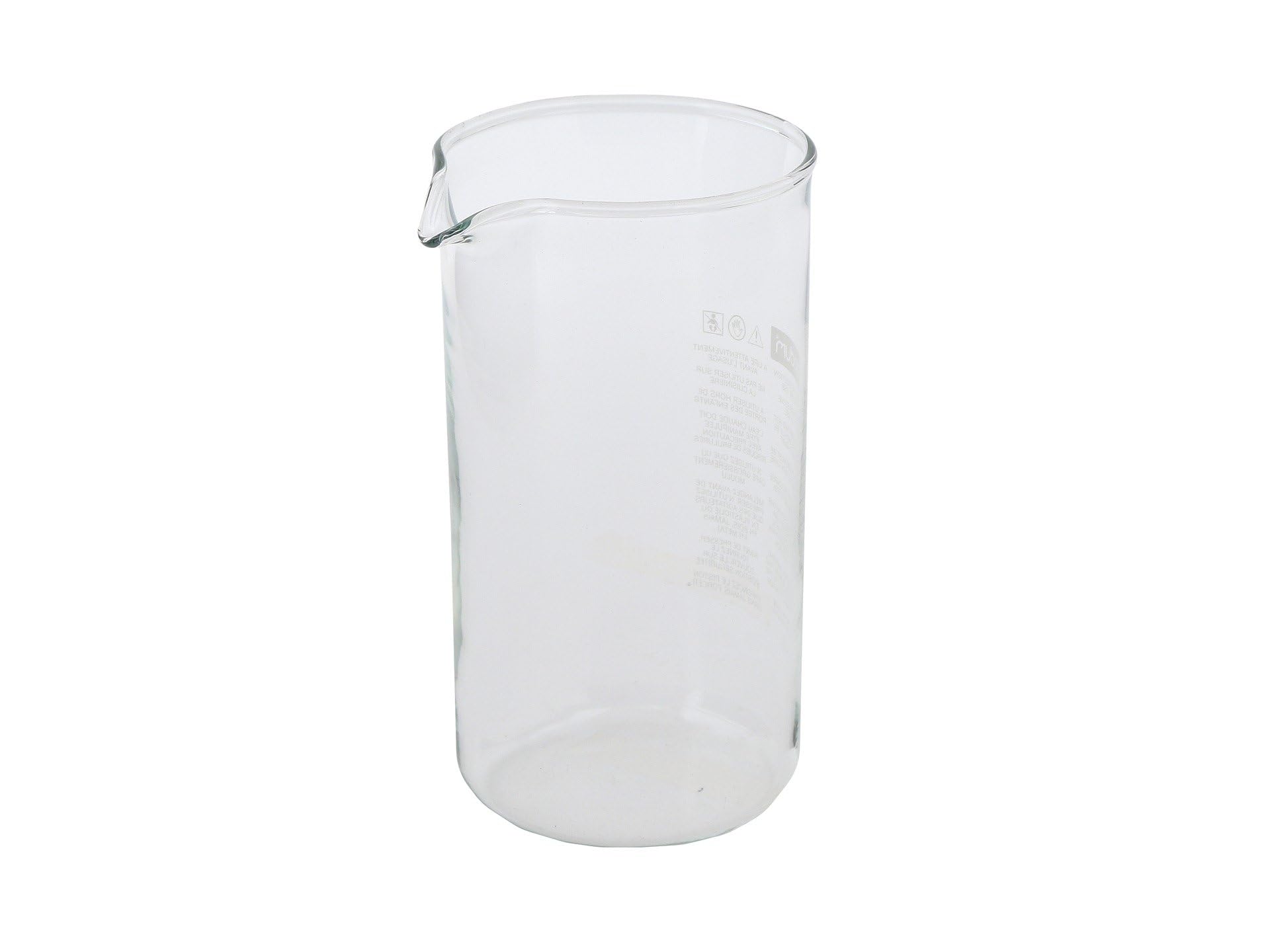 Bodum Coffee Press Replacement Beaker, Glass - 3-Cup, Transparent (Capacity: three cup, 0. 35 L, 12 oz)