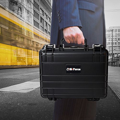 Drive Transporter Case L4 by SiForce. Rugged Case with Pink Anti-Static Foam for 4 Internal 3.5 inch HD Drives - Thumbnail 7