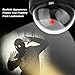 DEFEWAY Dummy Fake Security Surveillance Dome Camera with Flashing Red LED Light, Wireless Simulated Cameras for Home Security