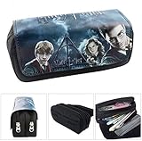Lcrystal Harry Potter Stationary Pencil Holder Bag, Packing Organizer, Cosmetic Bag, Animation Purse